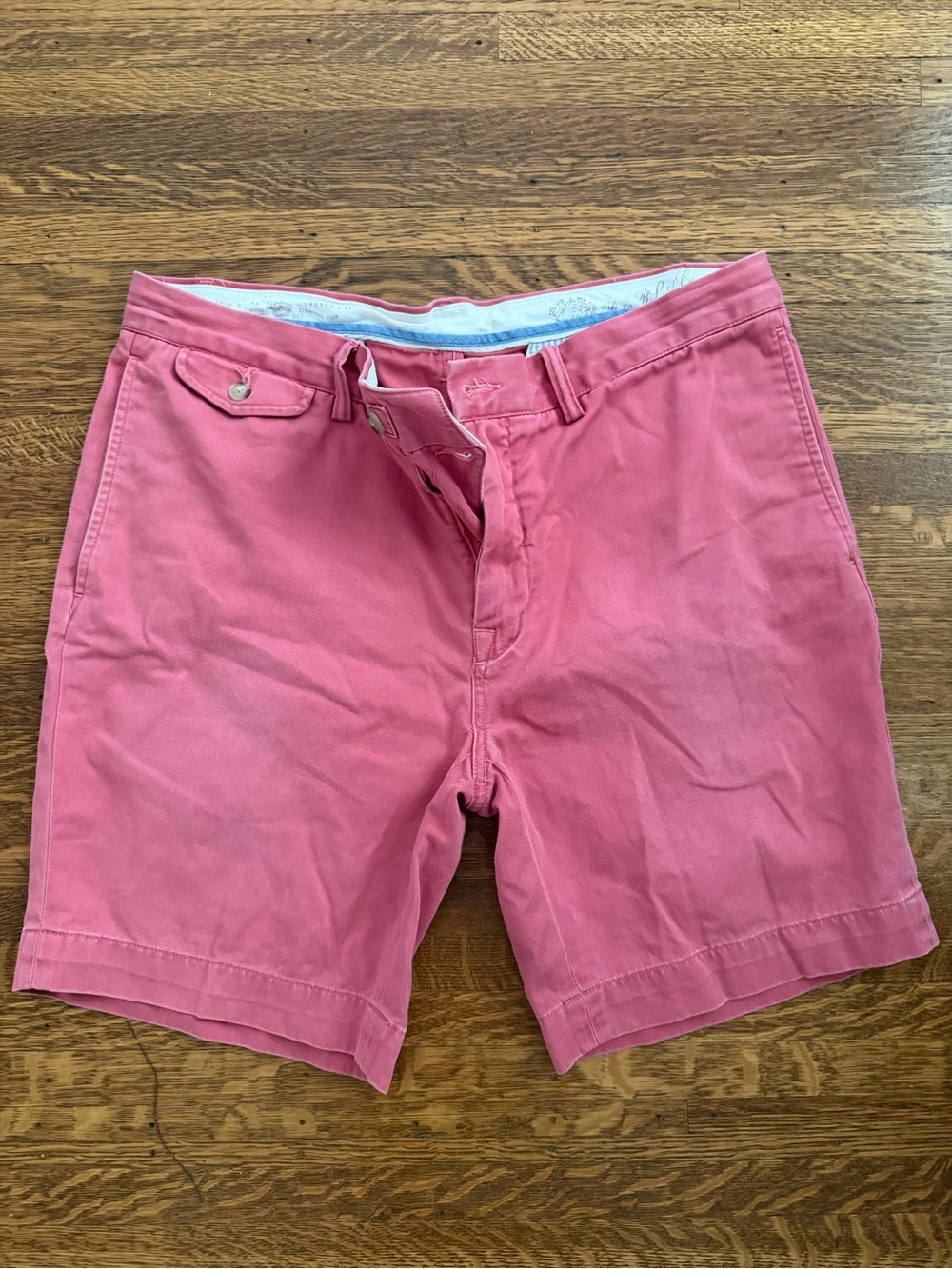 Men's Nantucket Red Straight Fit Chino Shorts